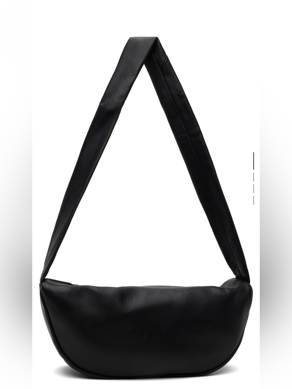 ST.AGNI sac souple crescent noir